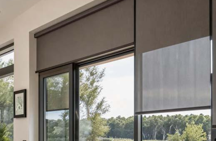 Square/Round Cassette Roller Blind